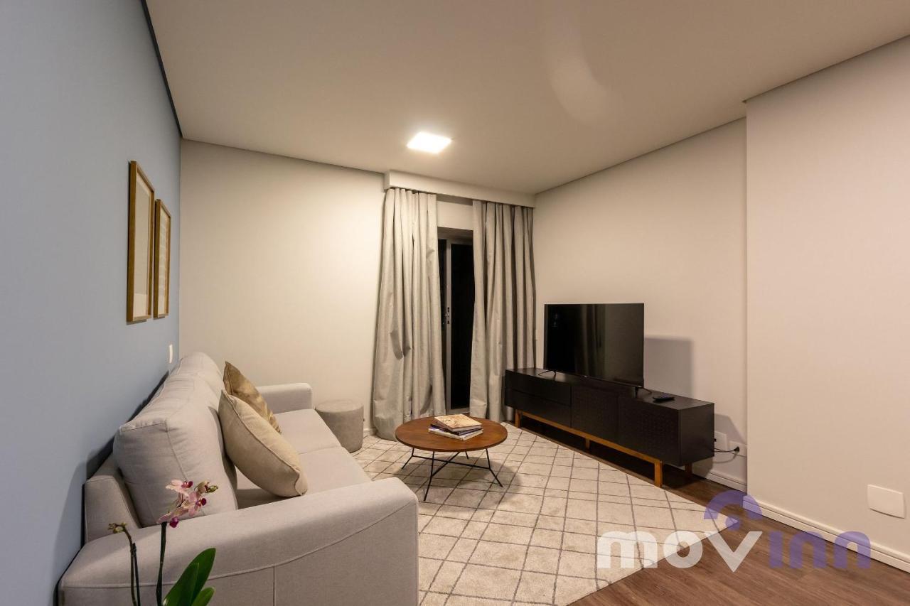 Flat Berrini 20º Andar By Movinn | 82M² 圣保罗 外观 照片