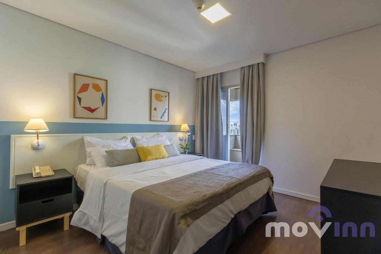 Flat Berrini 20º Andar By Movinn | 82M² 圣保罗 外观 照片