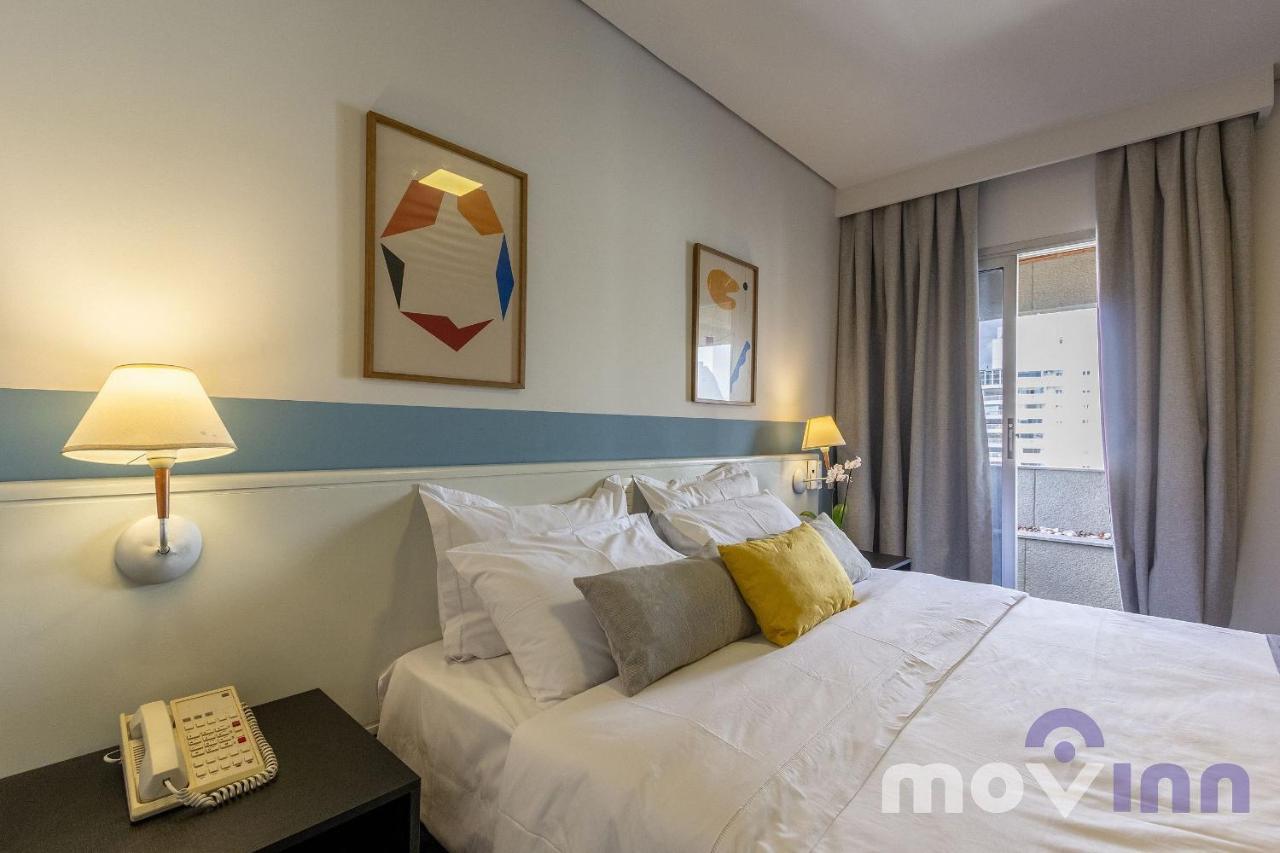 Flat Berrini 20º Andar By Movinn | 82M² 圣保罗 外观 照片