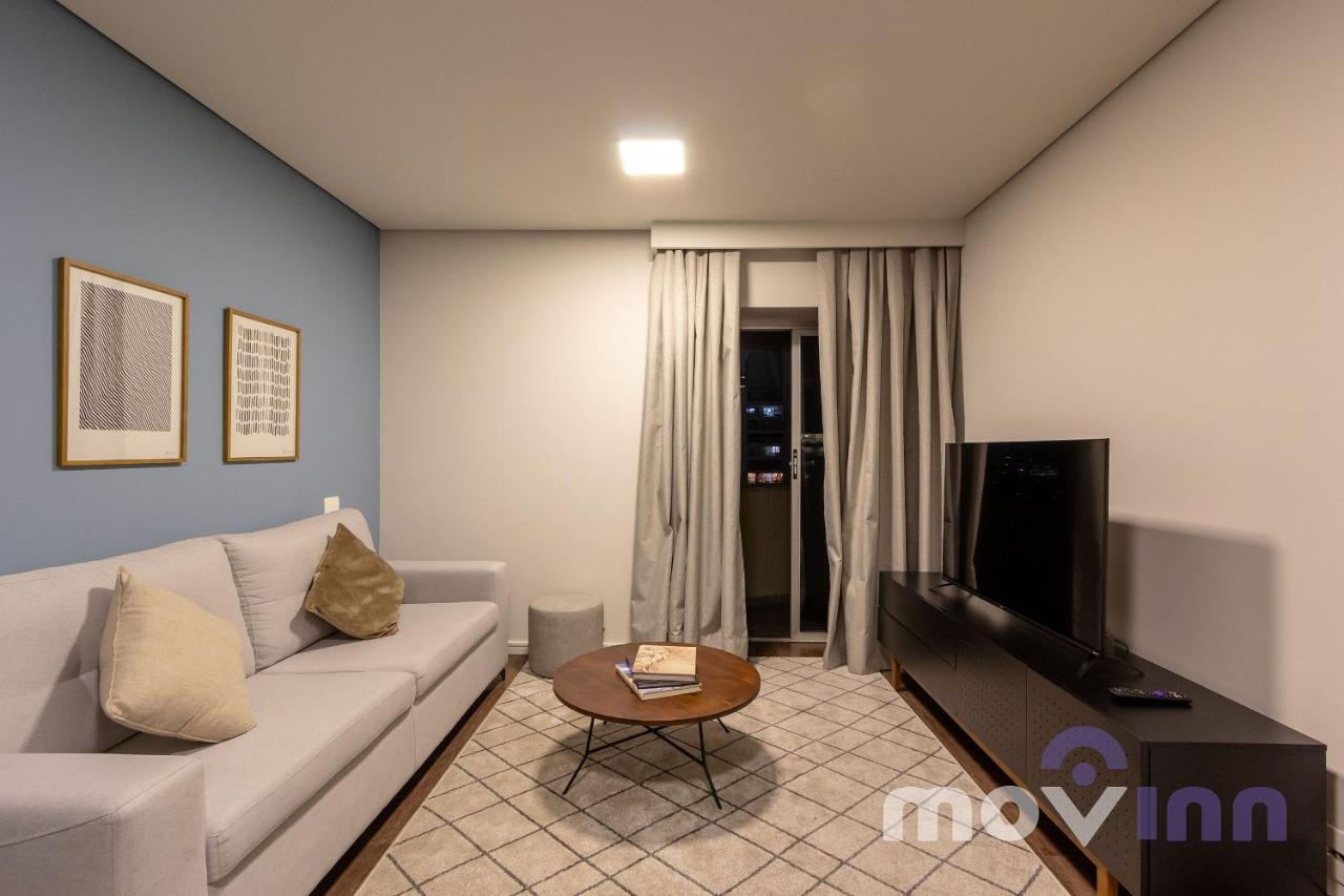 Flat Berrini 20º Andar By Movinn | 82M² 圣保罗 外观 照片