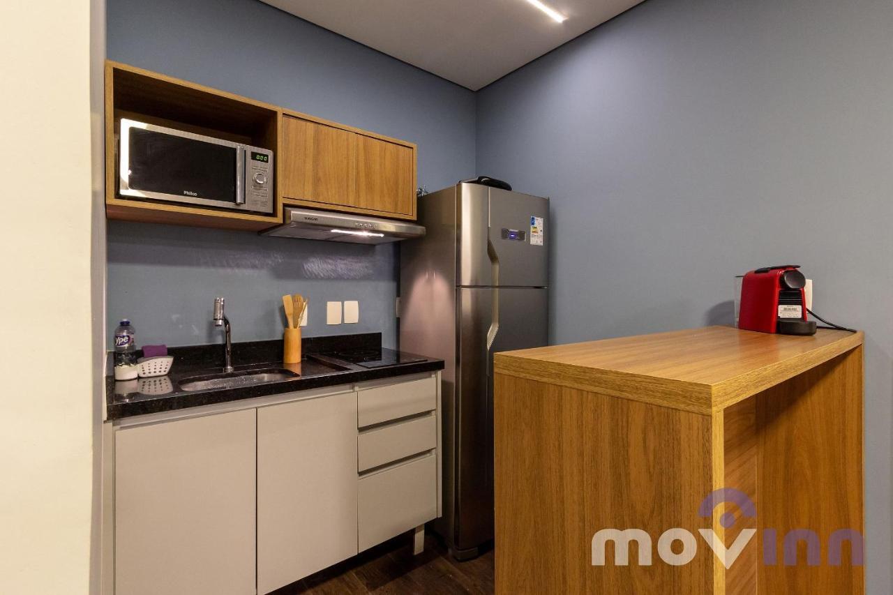 Flat Berrini 20º Andar By Movinn | 82M² 圣保罗 外观 照片